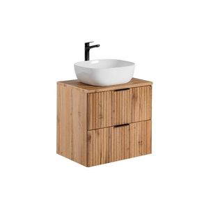 ArtCom Kúpeľňová skrinka s umývadlom a doskou ADEL Oak DU60/1 | 60 cm vyobraziť