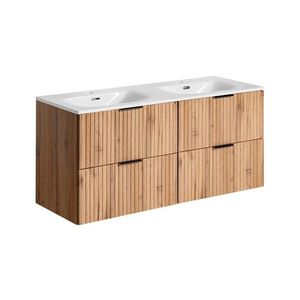 ArtCom Kúpeľňová skrinka s umývadlom ADEL Oak U120/1 | 120 cm vyobraziť