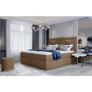 ArtElta Manželská posteľ VIVRE Boxspring | 180 x 200 cm Farba VIVRE: Monolith 09 vyobraziť