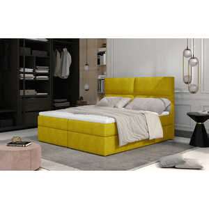 ArtElta Manželská posteľ AMBER Boxspring | 160 x 200 cm Farebné prevedenie AMBER: Omega 68 vyobraziť