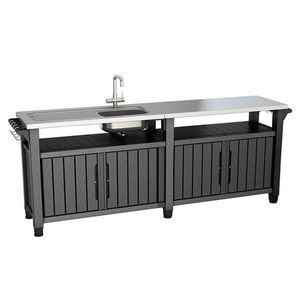 KETER Stôl UNION COOK 415l | grafit vyobraziť