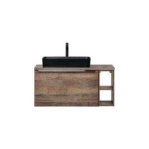 ArtCom Kúpeľňová skrinka s umývadlom a doskou SANTA Fe Oak DU80/2 | 80 cm vyobraziť