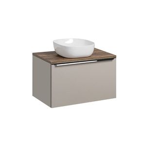ArtCom Kúpeľňová skrinka s umývadlom a doskou SANTA Fe Taupe DU80/1 | 80 cm vyobraziť