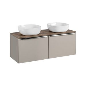 ArtCom Kúpeľňová skrinka s umývadlom a doskou SANTA Fe Taupe DU120/1 | 120 cm vyobraziť