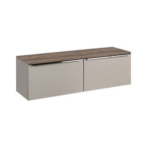 ArtCom Kúpeľňová skrinka s doskou SANTA Fe Taupe D160/1 | 160 cm vyobraziť