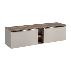 ArtCom Kúpeľňová skrinka s doskou SANTA Fe Taupe D180/1 | 180 cm vyobraziť