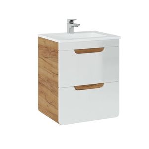 ArtCom Kúpeľňová skrinka s umývadlom ARUBA White U50/1 | 50 cm vyobraziť