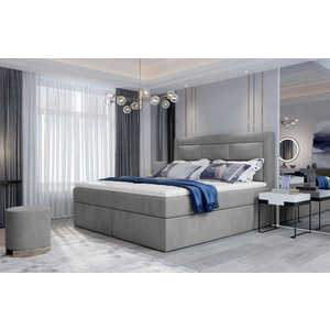 ArtElta Manželská posteľ VIVRE Boxspring | 140 x 200 cm Farba VIVRE: Monolith 84 vyobraziť