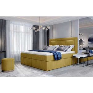 ArtElta Manželská posteľ VIVRE Boxspring | 160 x 200 cm Farba VIVRE: Monolith 48 vyobraziť