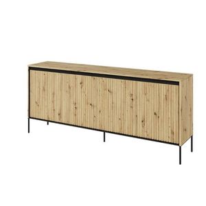 Dig-net nábytok Komoda SWING TR-04 s LED osvetlením | dub artisan vyobraziť