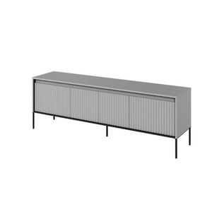 Dig-net nábytok TV stolík SWING TR-05 s LED osvetlením | sivá vyobraziť