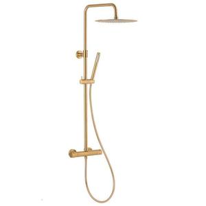 Sprchový set s termostatickou batériou Moza Gold Premium vyobraziť