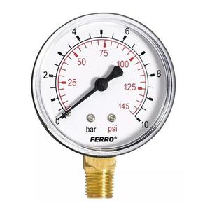 Manometer 63mm 1/4" radiálny 0-10bar vyobraziť
