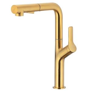 Drezová batéria s výsuvným výtokom Duero Design Gold vyobraziť