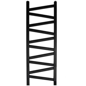 Kúpeľňový radiátor Mix Kalipso Mk 120/40 1200x440 mm čierna vyobraziť