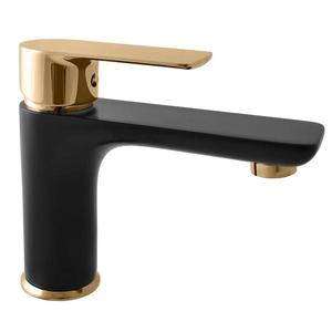 Batéria umývadlová Rav-Slezak Vltava 142mm čierne/zlato VT526.0CMATZ vyobraziť