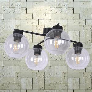 Luster Aiden 2 Čierna/Priehľadný K-2627 LW4 vyobraziť