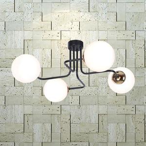 Luster Kari Čierna/Zlatý K-4705 LW4 vyobraziť