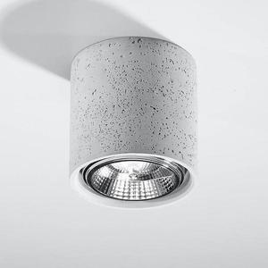 Stropná lampa Hegra betón vyobraziť