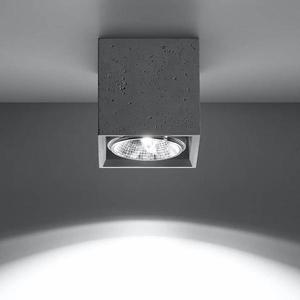 Stropná lampa Trolla betón vyobraziť