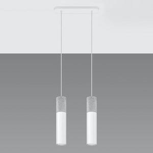 Závesná lampa Pennala 2 biela vyobraziť