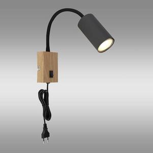 Nástenná lampa 57911WG grafit K vyobraziť