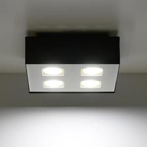 Stropná Lampa Atlanta 4 BLACK A-073 vyobraziť