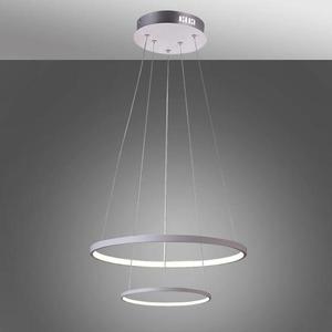 Závesné svietidlo Lune 50 dvojité okrúhle 40W LED 4000k Biela vyobraziť