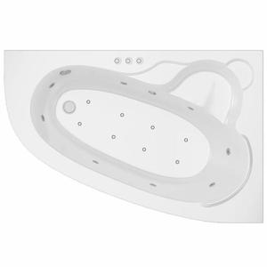 Vaňa s hydromasážou Timor 150/100 P 8DW+8DP pneumatické ovládanie vyobraziť