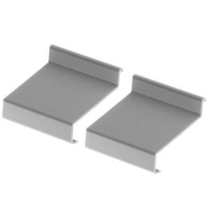 Spojka balkónového odkvapového profilu 2 ks šedý 50 x 34 x 34, 4 mm vyobraziť