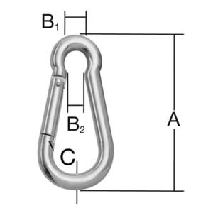 Hasičský hák 120x11 mm pozink vyobraziť