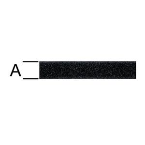 Suchý Zips Plyš Čierny 20 mm - Tovar na Mieru vyobraziť