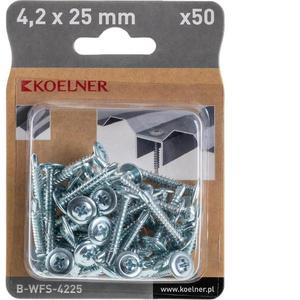 Samorezka s plochou hlavou 4, 2 x 25mm vyobraziť