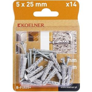 Koelner Hmoždinka rozpínacia so skrutkou 5 x 25mm vyobraziť