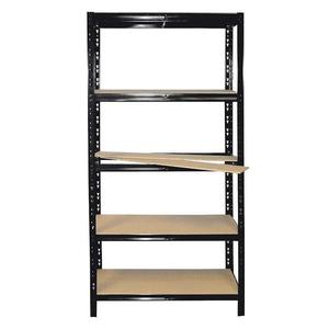 Kovový Regál RNDU čierny 180x90x30cm – 5 políc/175kg vyobraziť