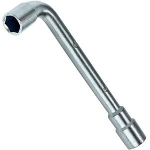 Kľúč, nástrčný zahnutý, dvojhlavý, 13 mm, Drel vyobraziť