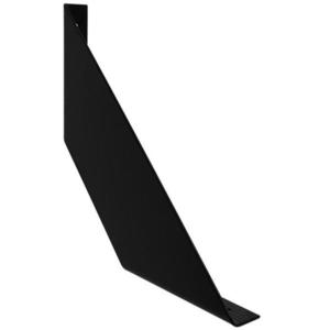 Loft Industrial FLAT podpera police, 20 x 20, matná čierna vyobraziť