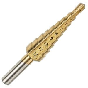 Vrták postupný, titánový, 4, 0-12, 0 mm, Jufisto vyobraziť