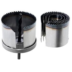 Dierovačky do dreva, kalené zuby, 26-63 mm, h 50 mm, sada 7 ks, Drel vyobraziť