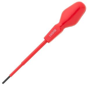 Skrutkovač elektrotechnický s izoláciou 1000V, plochý, SL3 x 100 mm vyobraziť