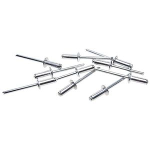Nity hliníkové trhacie, 3, 2 x 11, 1 mm, 50 ks, Drel vyobraziť