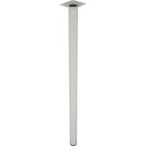 Okrúhla nábytková noha 90 cm biela vyobraziť