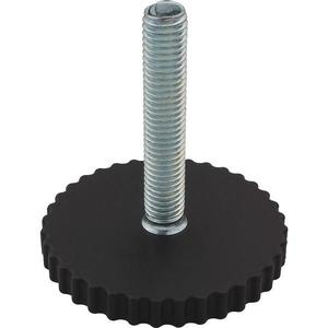 Nastaviteľná nábytková noha fi 60 M10x55 mm vyobraziť