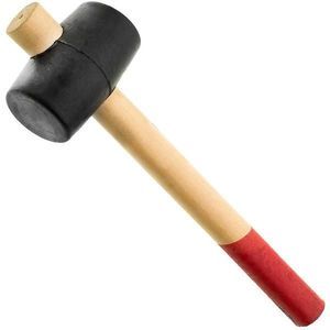 Gumové kladivo, 65 mm, Drel vyobraziť