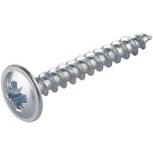 Skrutky na zadnú stranu skriniek pozink 4, 0x20mm vyobraziť