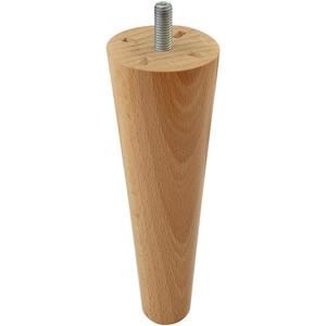 Drevená nábytková noha 150/50-25 mm kužeľ, buk vyobraziť