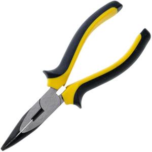 Kliešte predlžené zahnuté, 160 mm, Drel vyobraziť