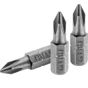 Krížový bit, PH1 x 25 mm, 3 ks, Drel vyobraziť