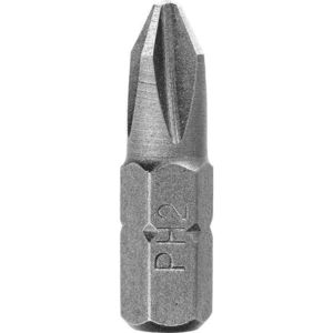 Krížový bit, PH2 x 25 mm, 3 ks, Drel vyobraziť