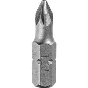 Krížový bit, PZ1 x 25 mm, 3 ks, Drel vyobraziť